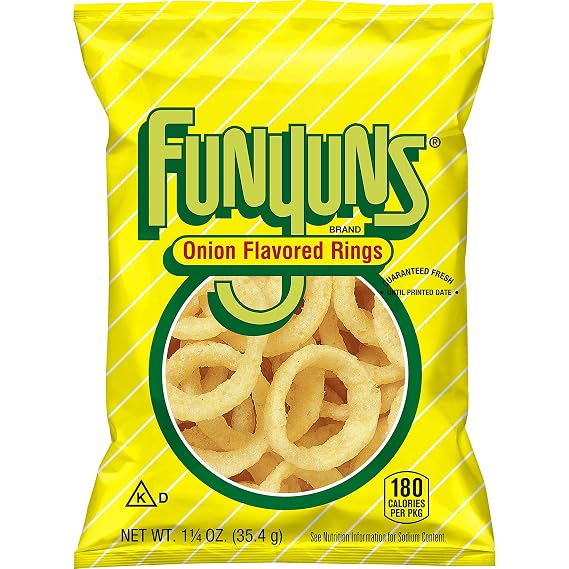 Funyuns Onion Flavored Rings, 1.25 Ounce (Pack of 64)