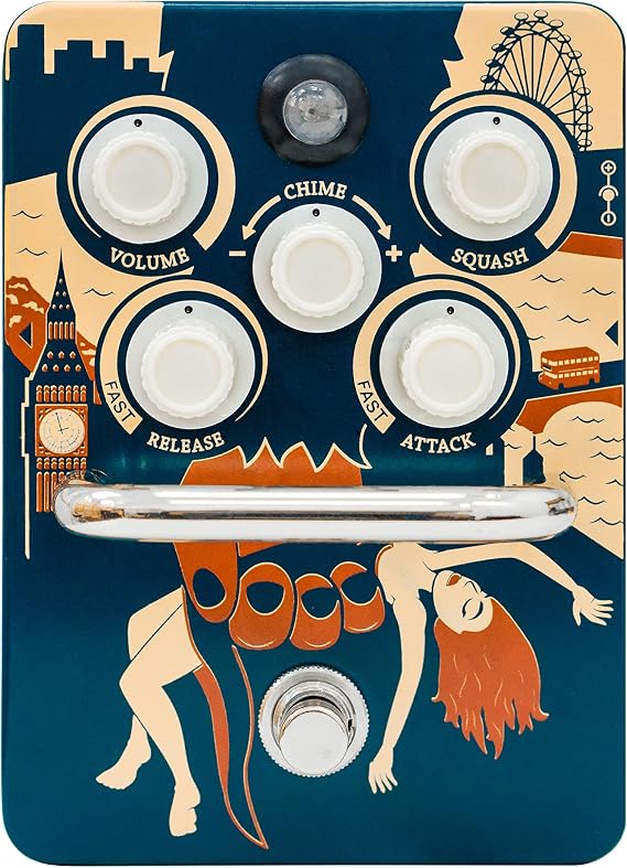 Orange Kongpressor Optical Class A Compressor Pedal