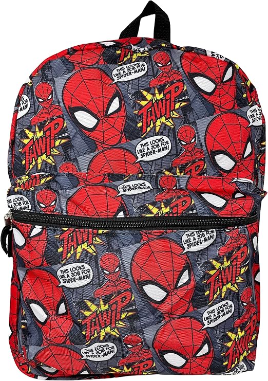 Spiderman 16 inches Allover Print Large Backpack- VERP