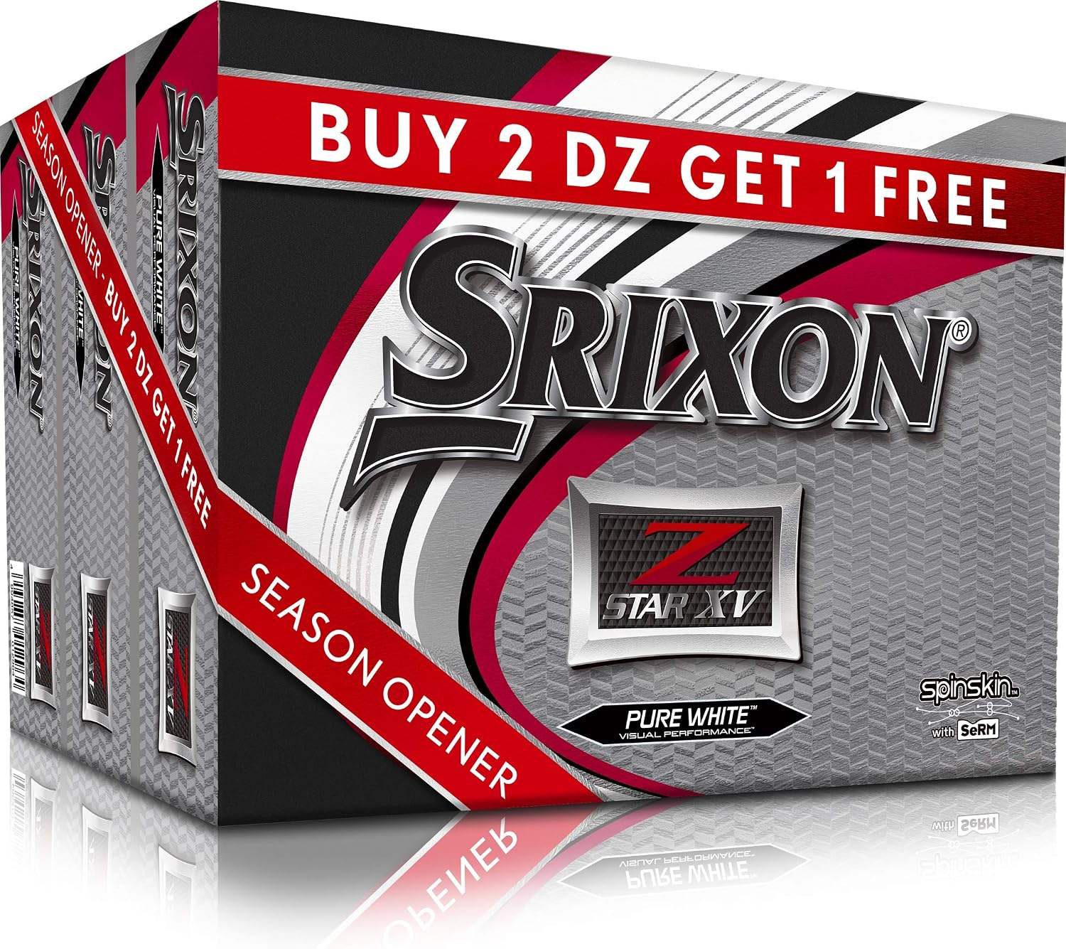Srixon Z Star XV Golf Balls Buy 2 Dozen FREE 1 Dozen