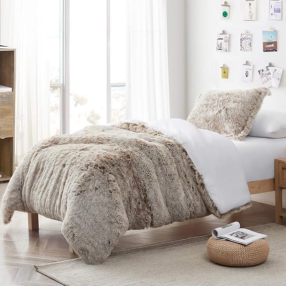Are You Kidding? - Coma Inducer Twin XL Comforter - Frosted Clay Taupe | Experience Coma Worthy Sleep with Cozy Plush Extra Large Bedding