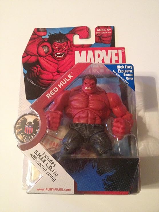 Marvel Universe Series 1 Figure 28 Red Hulk
