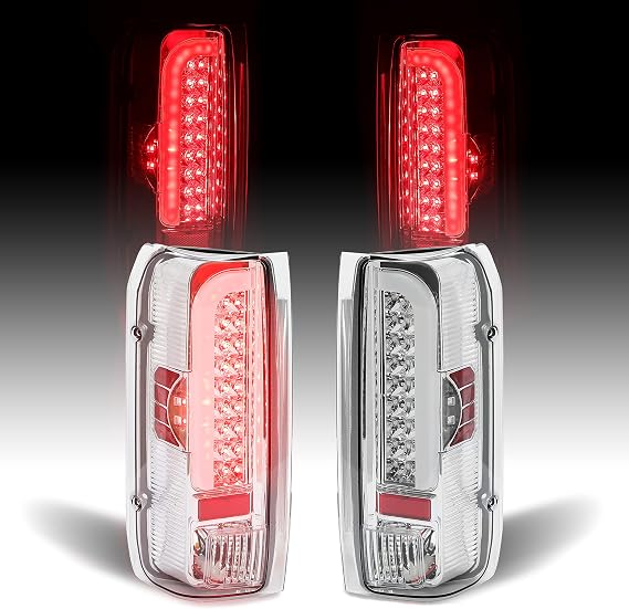 HECASA Tail Light Compatible with 90-97 F150/F250/F350/Bronco/F Super Duty
