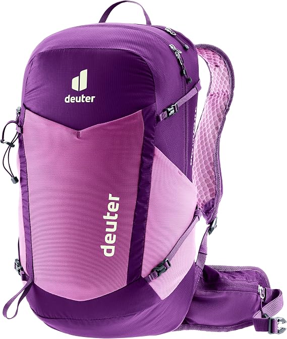 Deuter Womens Speed Lite Pro 23L SL Mountain Hiking Backpack, 2L Bladder - Lotus-Mystic