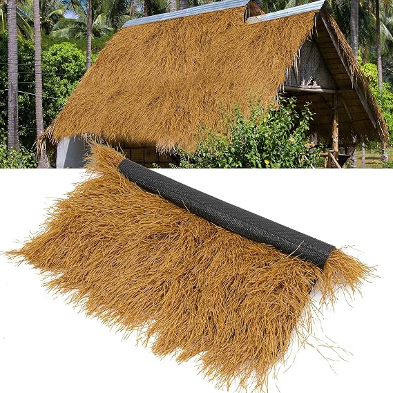 Thatch Grass Roof Mexican Straw Roll, 19.7ft x 19.7in