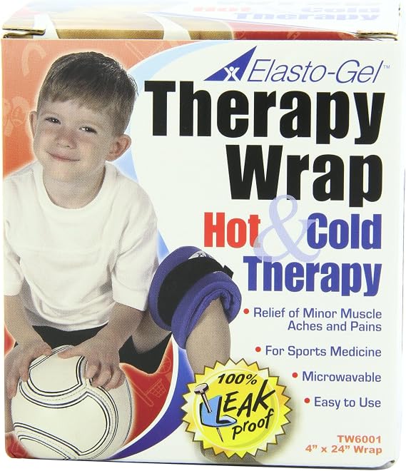 Elasto Gel, Hot/Cold Wrap, 4" X 24"