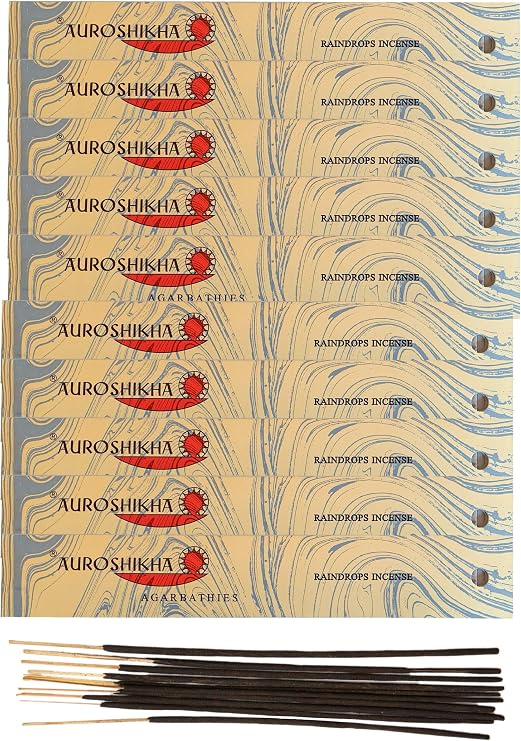Marbling ~ Raindrops Incense Sticks (5 Pack Total of 50gram)
