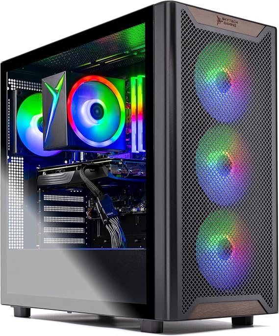 Skytech Gaming Chronos 3 Gaming PC, Core i5 14400F, RX 9060 XT 8GB