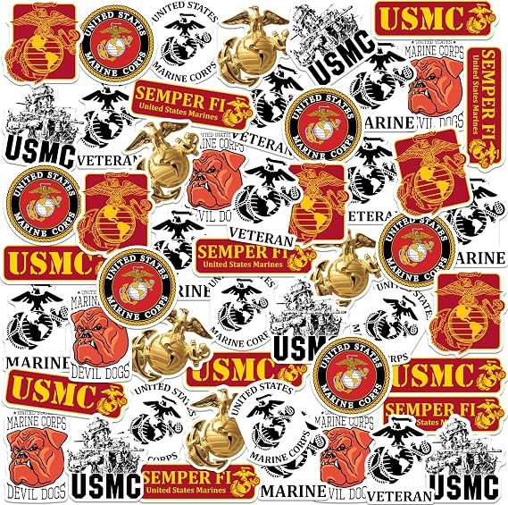 United States Marine Corps 50ct, Water Bottle, Tablet & Indoor/Outdoor Use