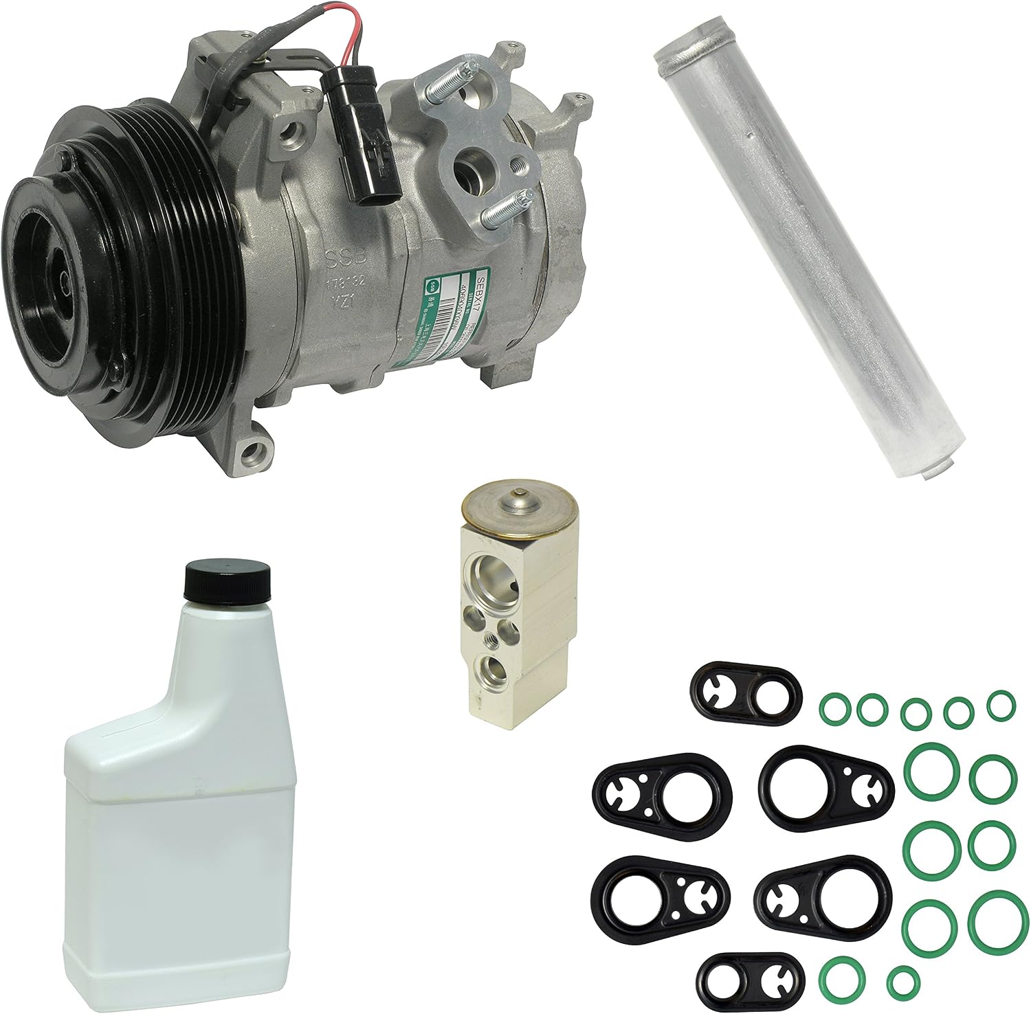 UAC KT 4090 AC Compressor and Component Kit, 1 Pack