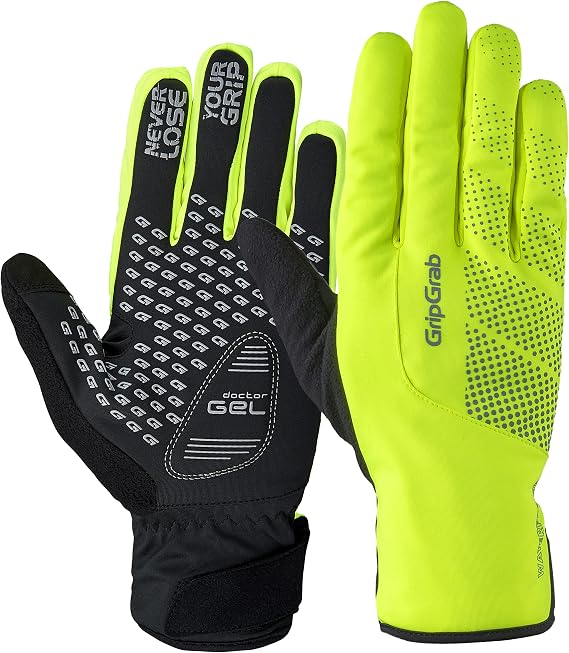 GripGrab Ride Waterproof Winter Cycling Gloves Windproof Thermal Padded Fleece Lined Cold Weather Warm Bicycle Glove