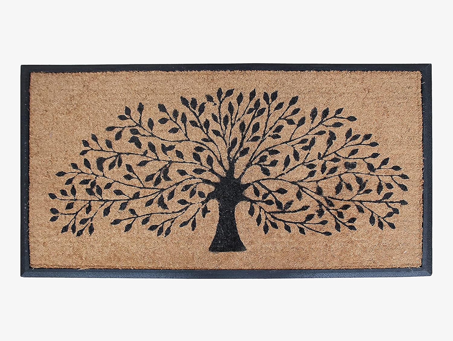 A1 Home Collections A1HC Natural Coir & Rubber Door Mat, 30x48 – Thick, Durable, Heavy Duty, Anti-Shed, Fade-Resistant, Long-Lasting Outdoor Entrance Large Doormat for Front Porch