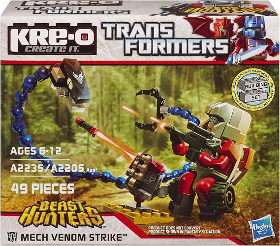 KRE-O Transformers Beast Hunters Mech Venom Strike Set (A2235)