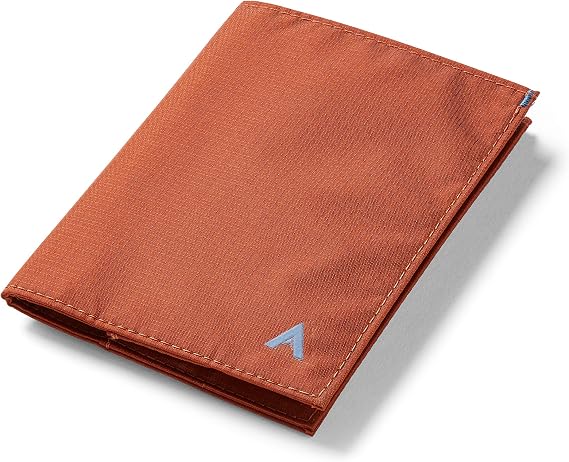 Allett Original Wallet, RFID Blocking Slim (Nylon, Potters Clay)