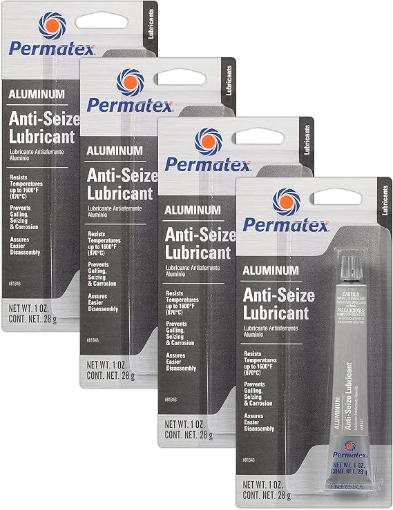 Spray Nine Corporation/Knight Permatex 81343 Anti-Seize Lubricant, 1 oz. Tube (4) on Permatex 81343 Anti-Seize Lubricant, 1 oz. Tube, 4 Pack