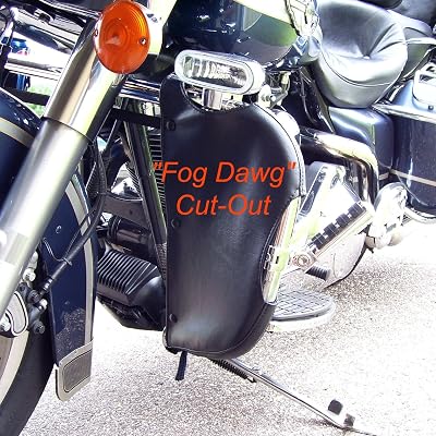 Rain GuardsWind Deflectors for Harley Roadking, Ultra, eGlide, Roadglide with Fog Cut-Out