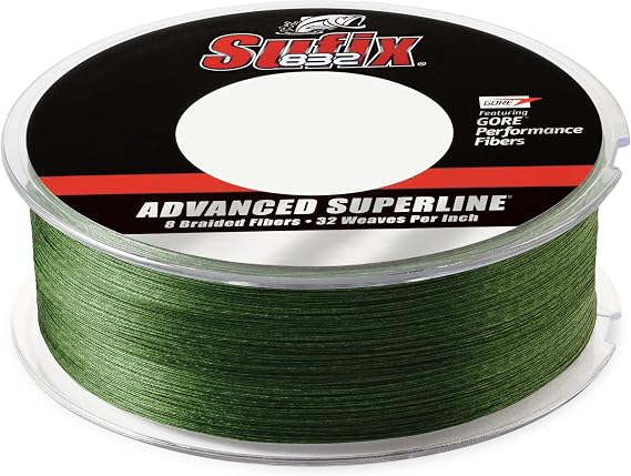 Sufix 832 Braid Line-600 Yards (Green, 20-Pound)