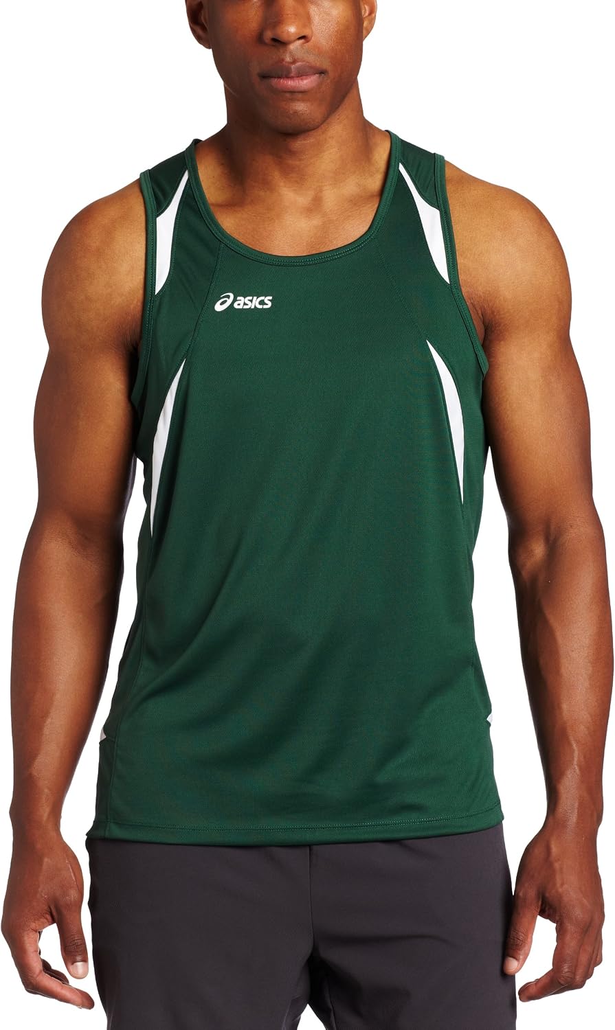 ASICS Mens Interval Singlet