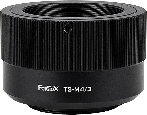 Fotodiox Lens Mount Adapter - Compatible with T-Mount Lens to MFT Micro 4/3 Four Thirds System Cameras