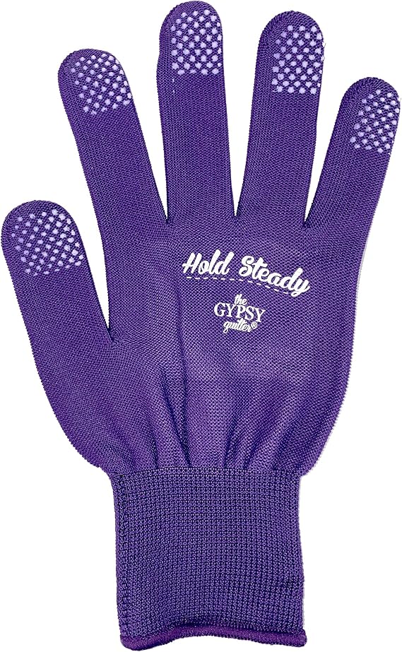 Gypsy Quilter Hold Steady Machine Gloves One Size