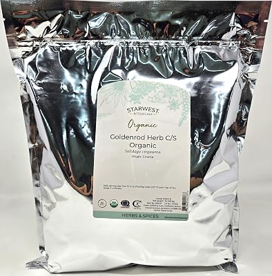 Goldenrod Herb Cut & Sifted Organic -1 pc,