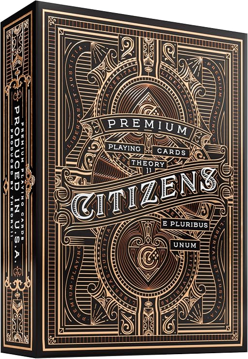 theory11 Citizen Playing Cards,Brown