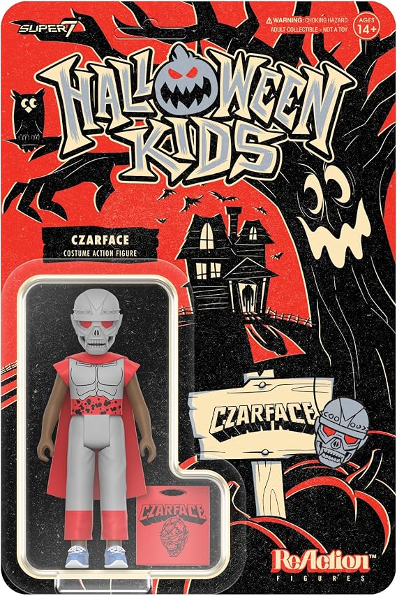 Super7 Halloween Kids Czarface Boy - 3.75" Czarface Action Figure with Accessory Classic Music Collectibles and Retro Toys