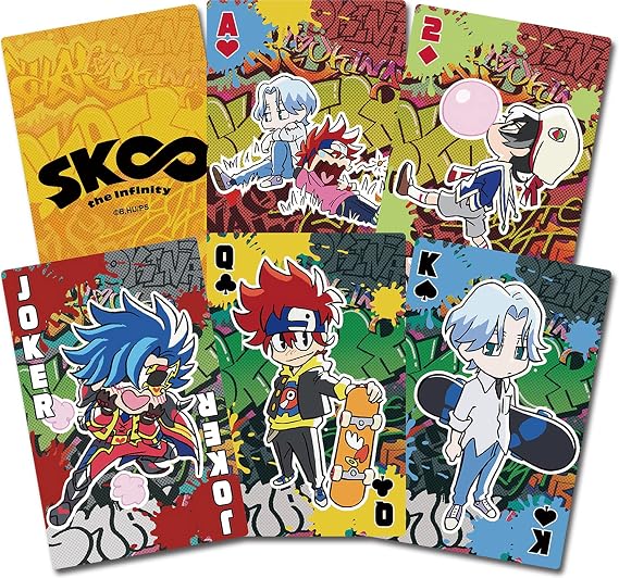 Great Eastern Entertainment Sk8 The Infinity - SD Group Playing Cards