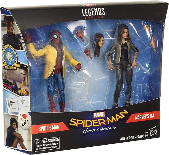 Marvel Legend 2-Pack Spider-Man Homecoming Spiderman and MJ