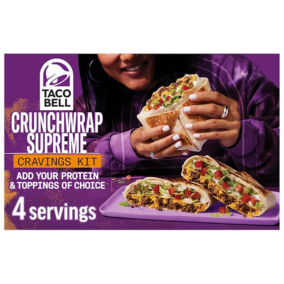 Taco Bell Cravings Kit, Crunchwrap Supreme, 22.6 oz Box
