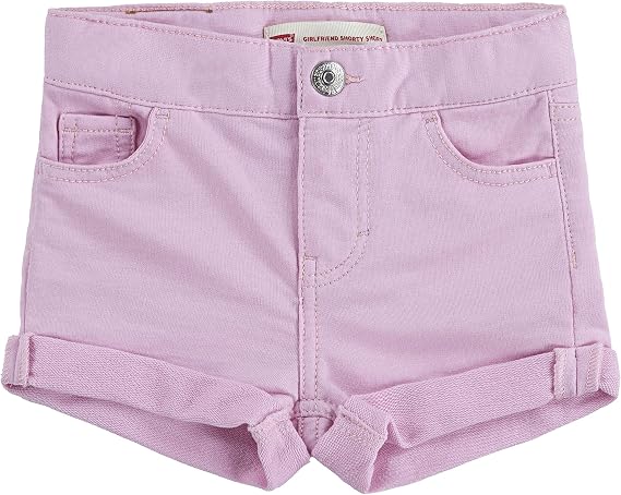 Levi's Baby-Girls Denim Shorty Shorts
