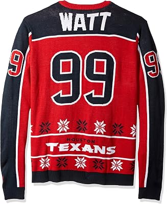 FOCO NFL Unisex-Adult Player Portrait Ugly Sweater