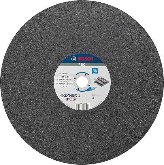 Bosch 2608601238 ayırma diski düz Expert for Metal A 30 T BF 355 mm 2,8 mm