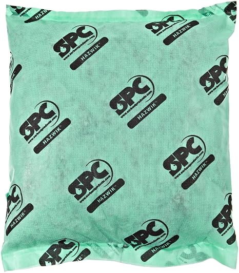 Brady SPC HAZ1818 18" x 18" Chemical Absorbent Pillow - 16 ct