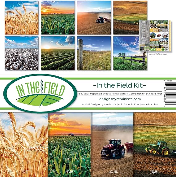 In the Field Scrapbook Collection kit