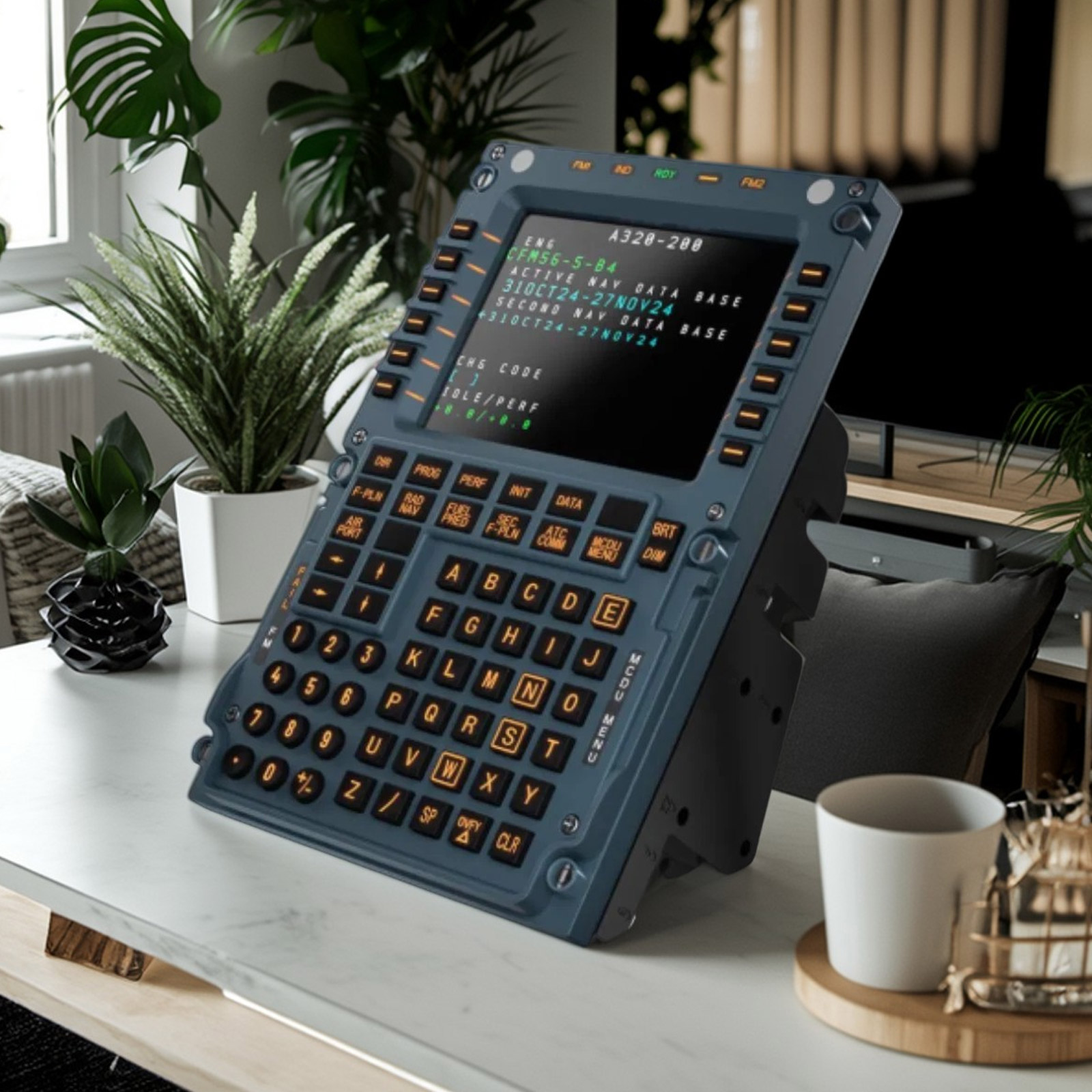 WINWING A3XX MCDU Flight Control Panel Simulator Compatible w/ X-Plane MSFS #US